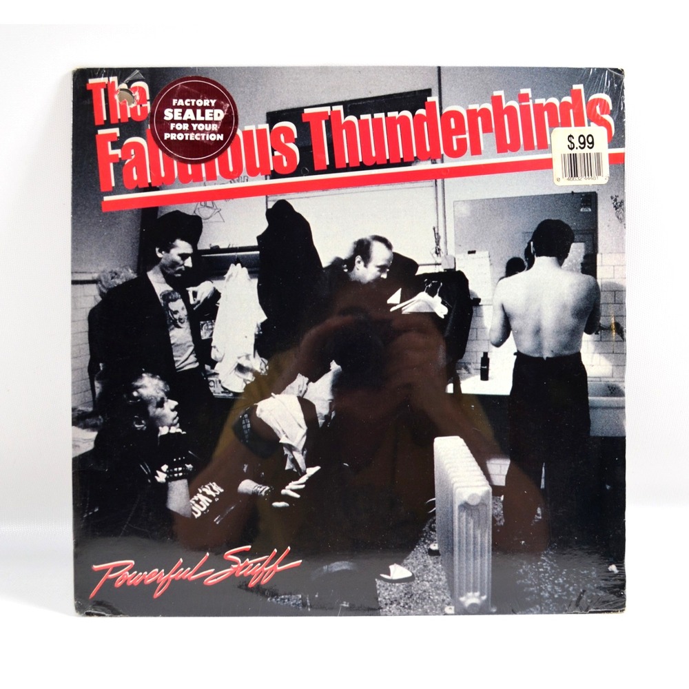 1989 Fabulous Thunderbirds - Powerful Stuff Vinyl Record New Sealed CBS Records